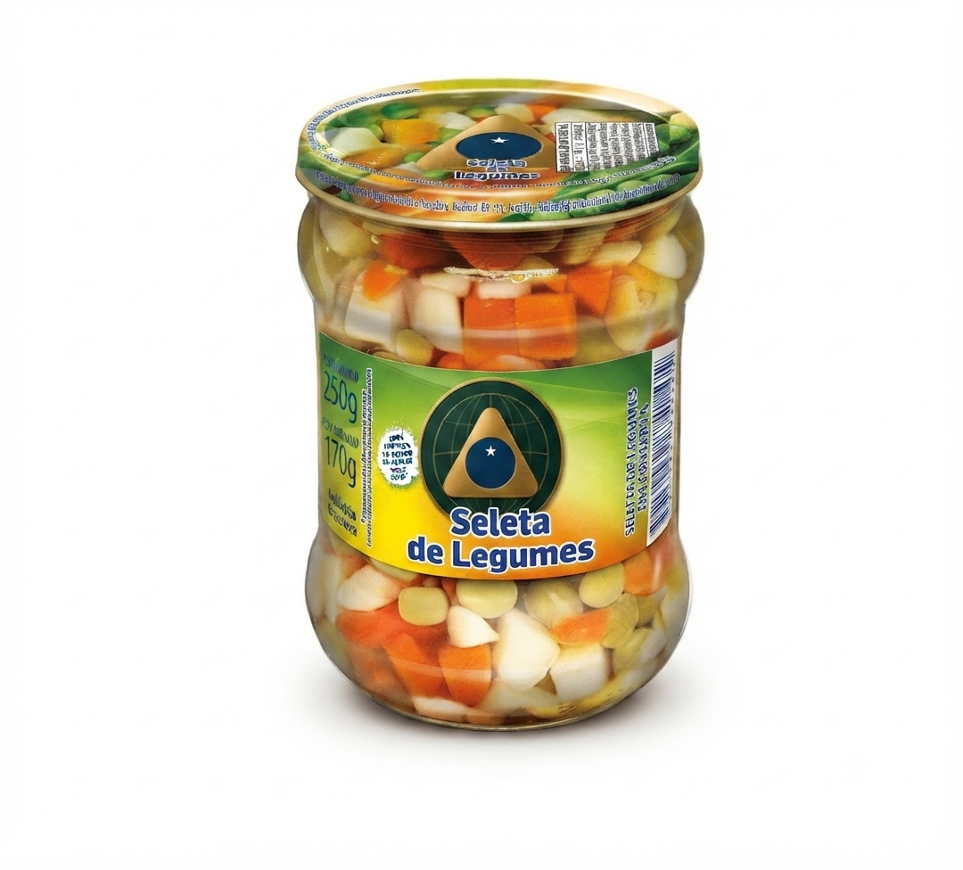 Seleta De Legumes  170G Vidro