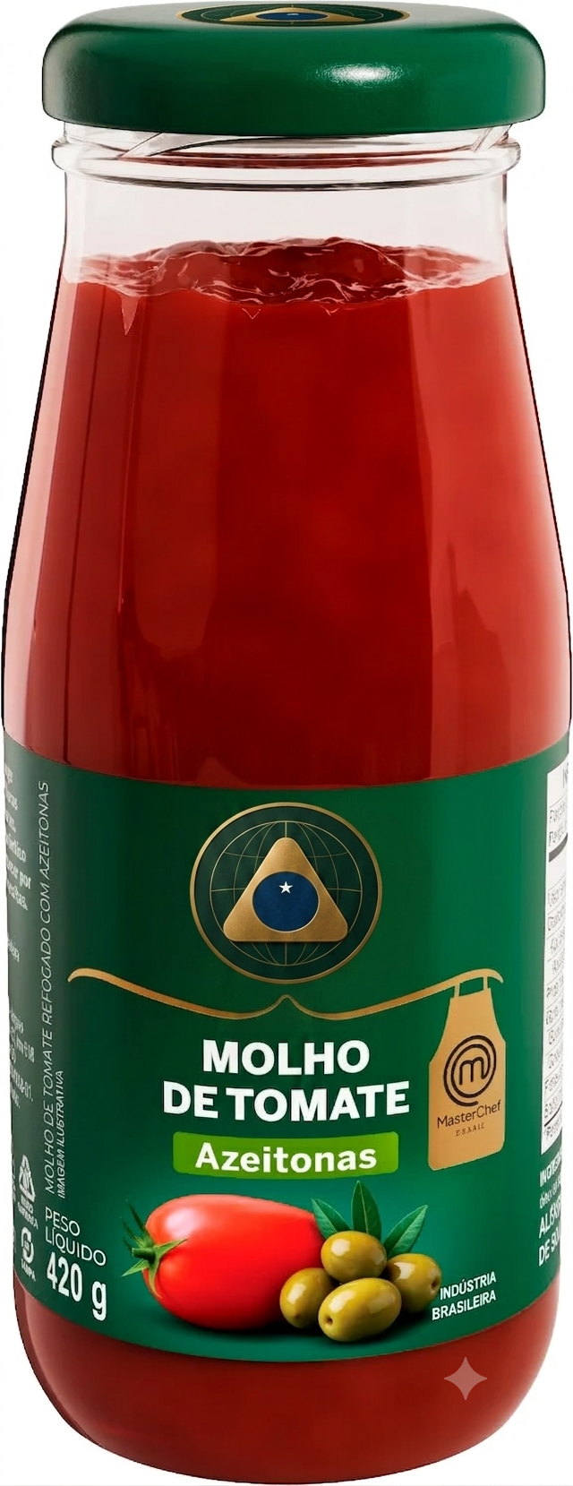 Salsa de Tomate con Aceituna 420G Botella