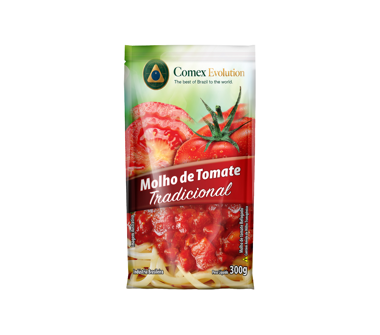 Salsa de Tomate Tradicional 300G Sobre