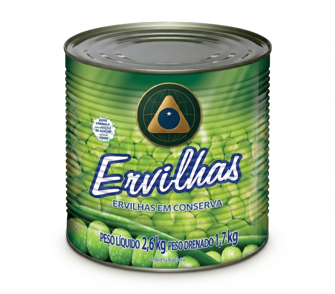 Ervilha  1,7KG Lata