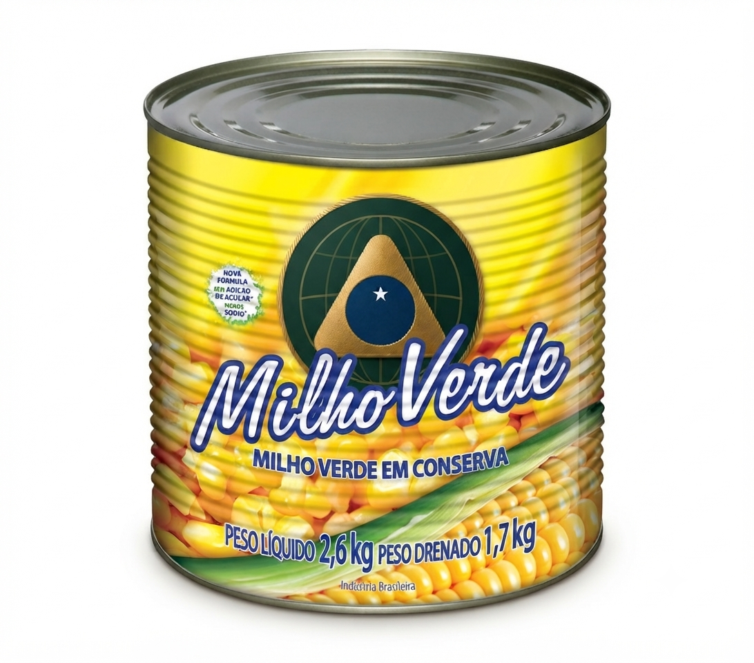 Milho Verde  1,7KG Lata