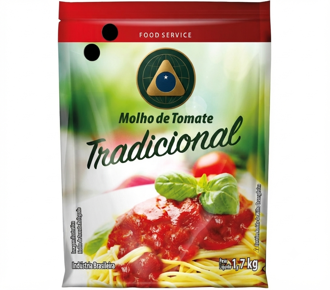 Salsa de Tomate Tradicional 1700G Sobre