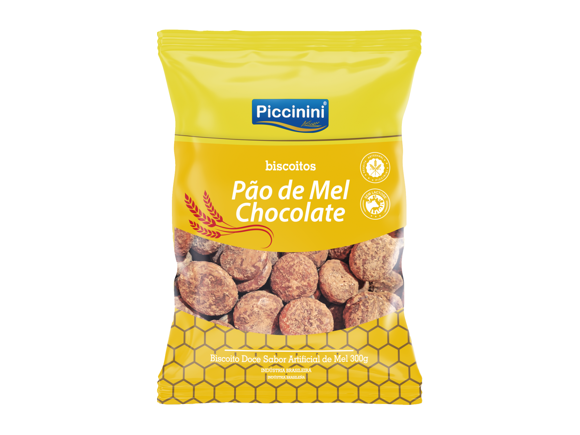 PÃOZINHO DE MEL COM CHOCOLATE 14X300GR