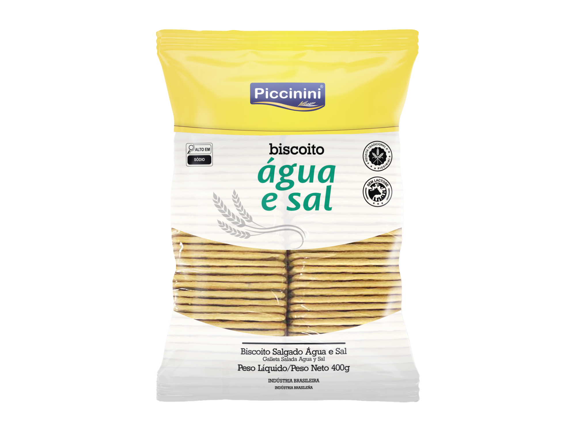 BISCOITO ÁGUA E SAL 16X400G