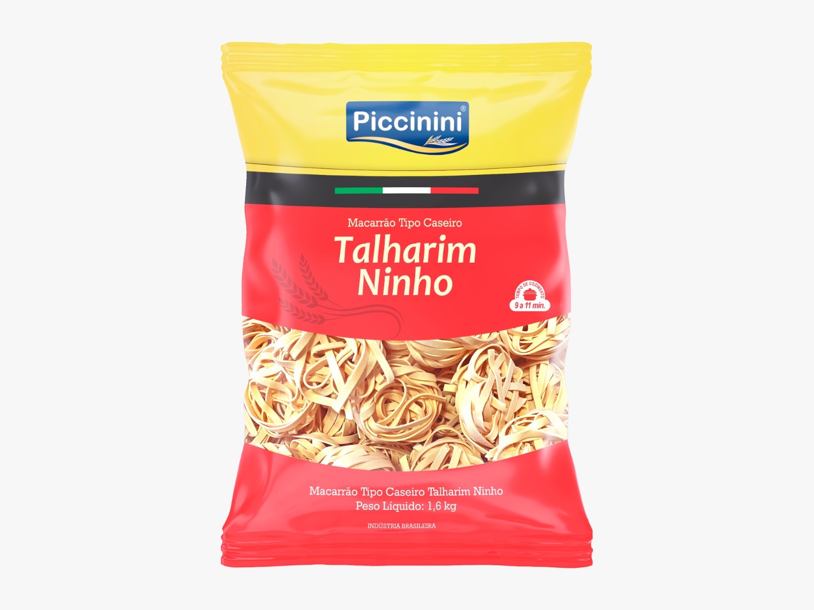 MACARRÃO TALHARIM NINHO 4X1,6 kG