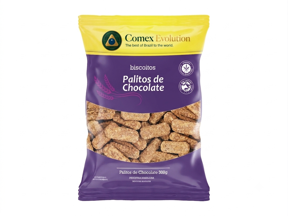 Biscoito Palito de Chocolate 300 G