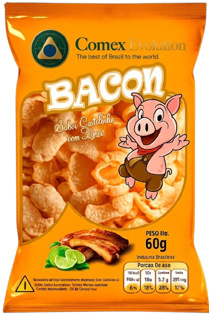 Wheat Snack on And Ribs Flavor 10X60G