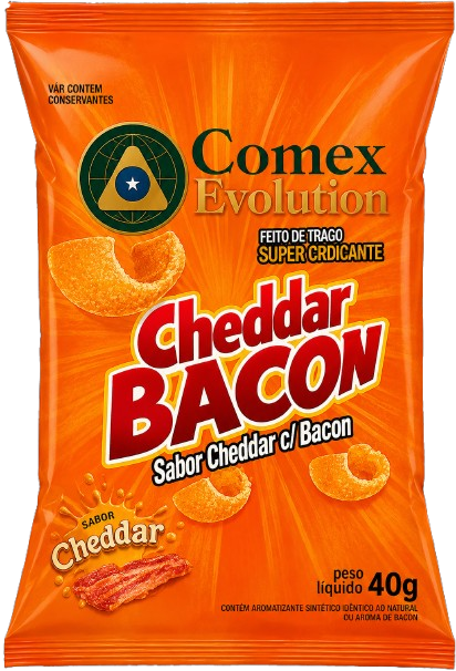 Wheat Snack on And Cheddar Flavor 10X40G