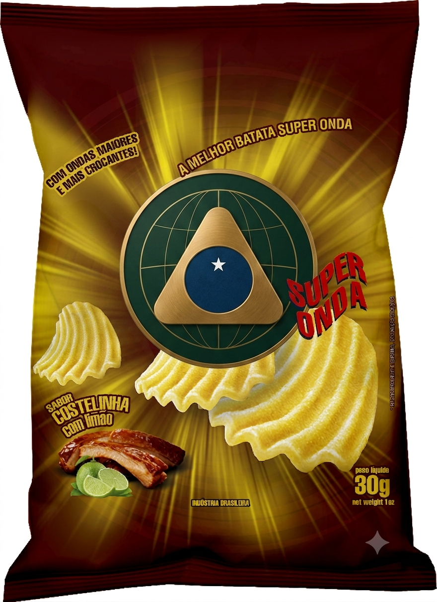 Papa Super Onda Sabor Costilla 30G