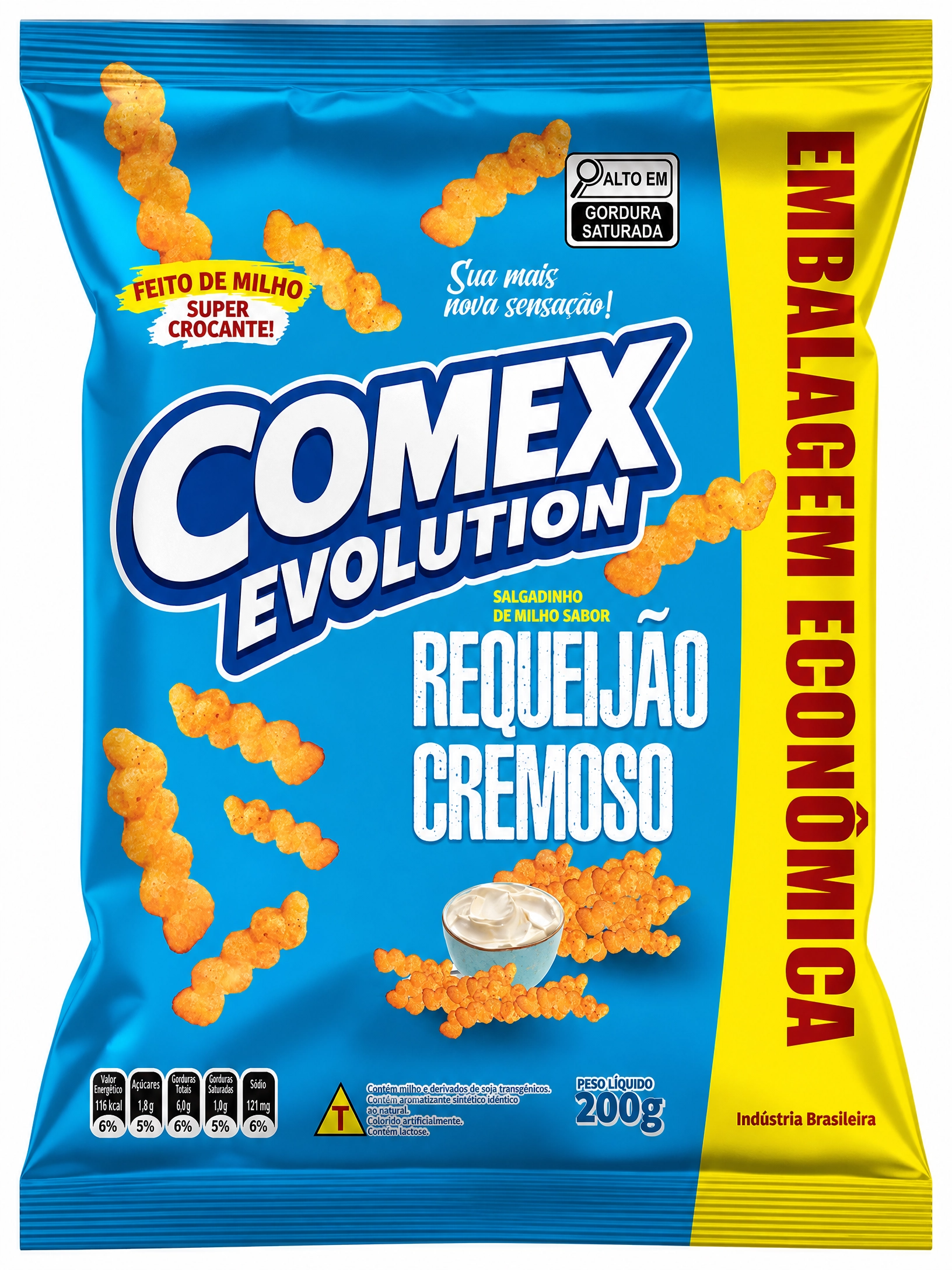 Snack De Maíz Sabor Requesón 200G