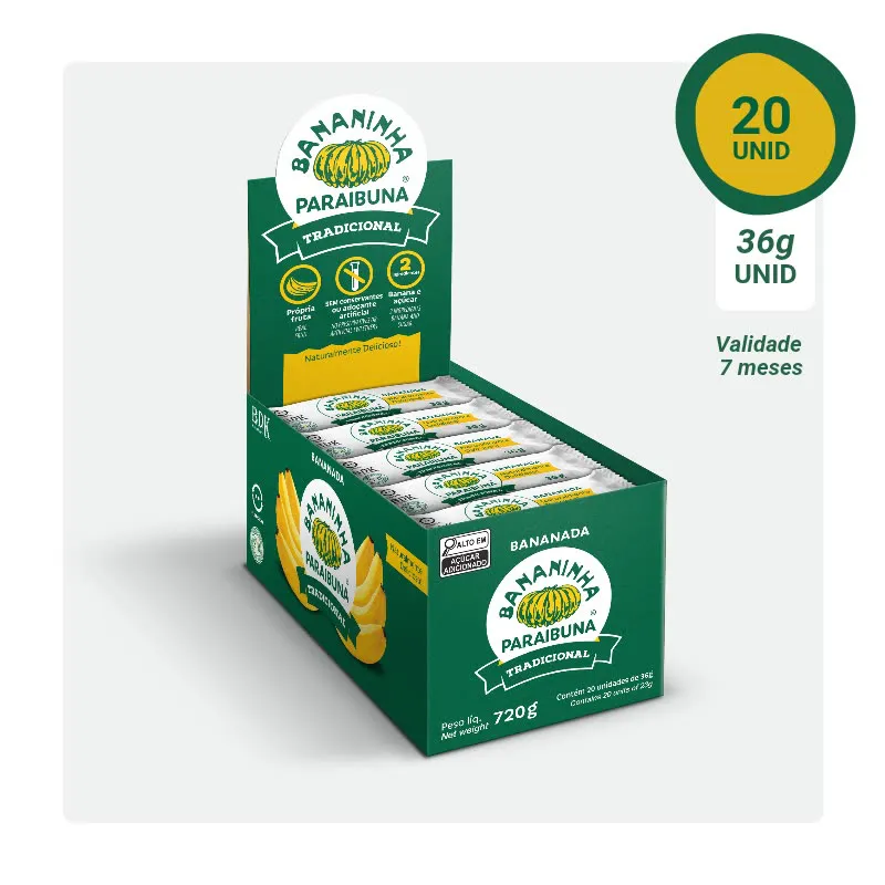 Bananinha Tradicional 36g