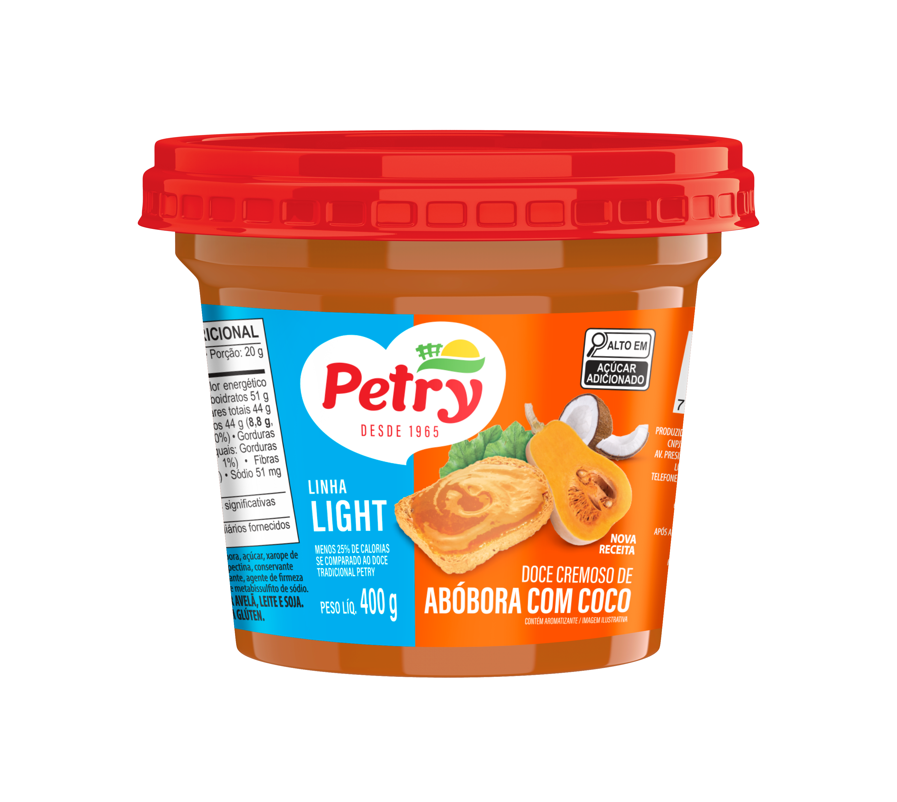 Doce De Abobora C/Coco  Light 400G