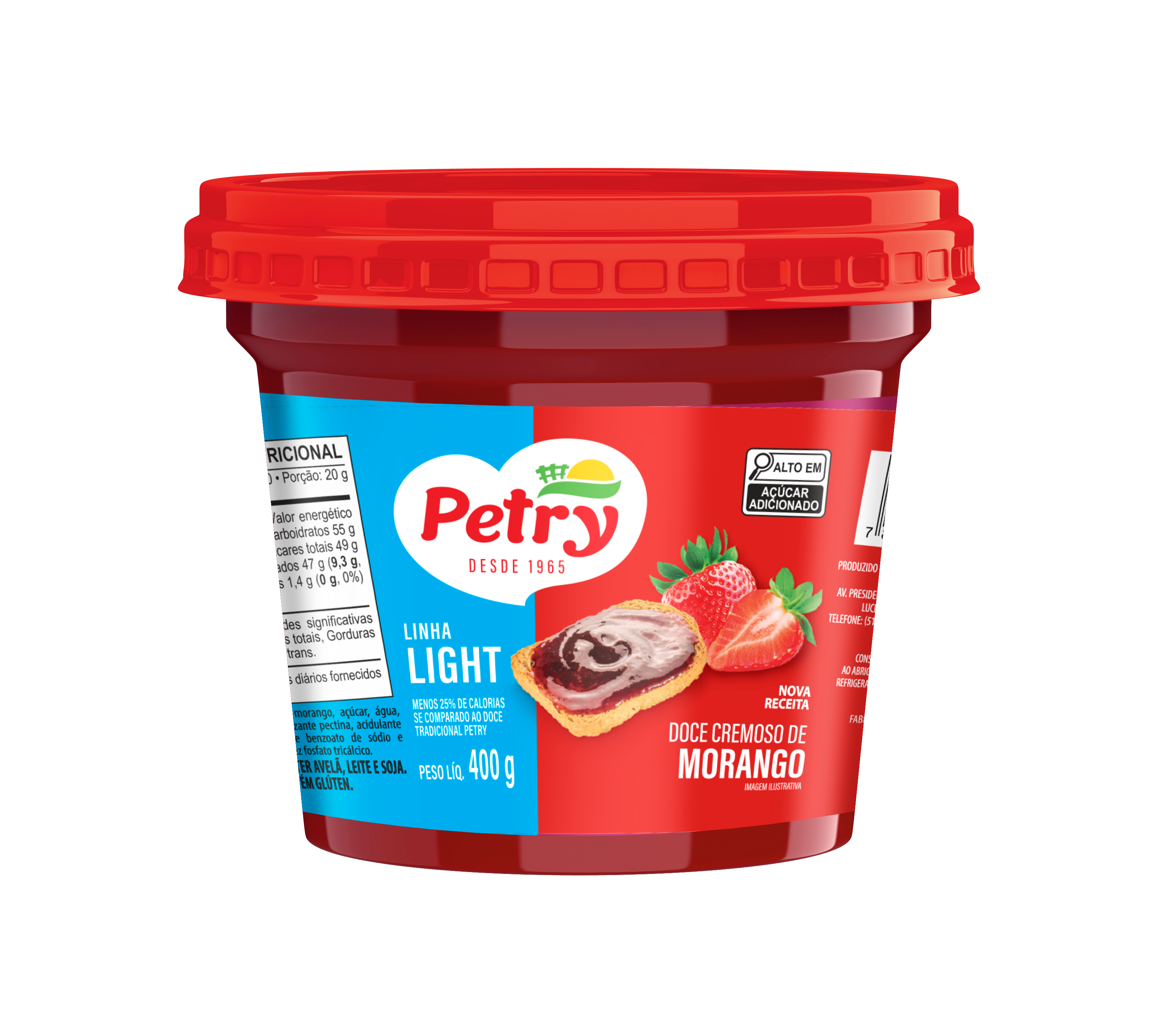 Doce De Morango  Light 400G