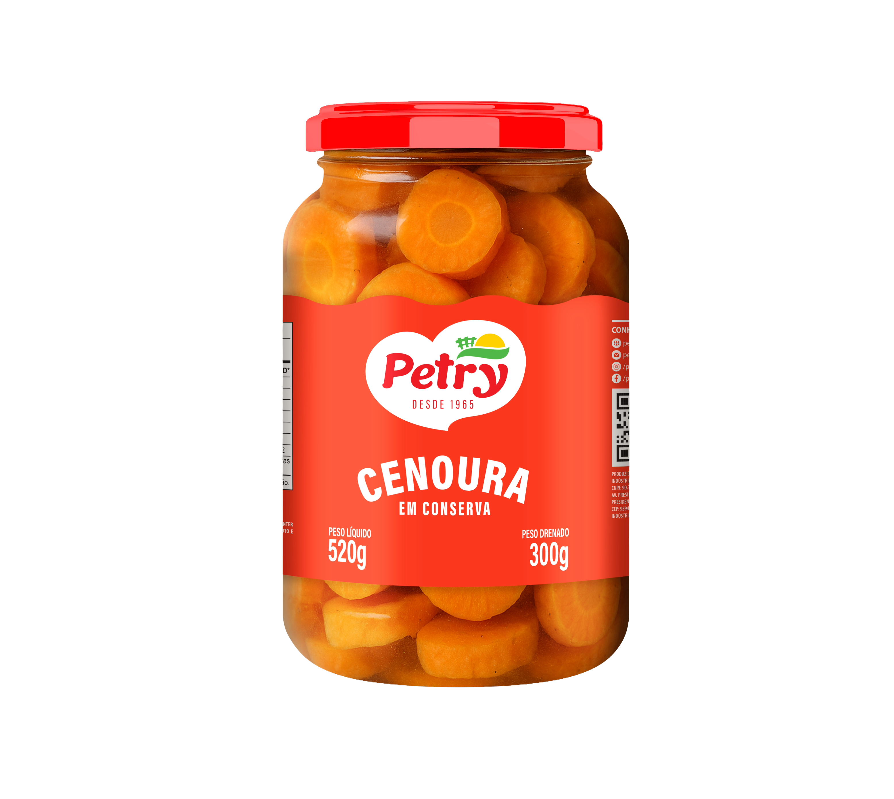 Cenoura Em Conserva  300G