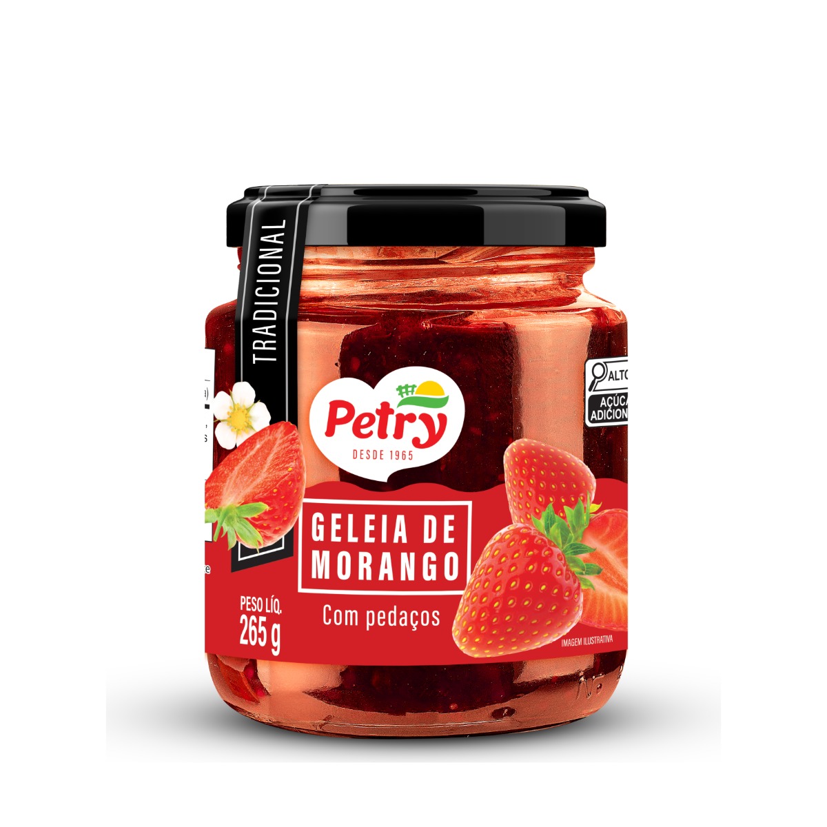Geleia De Morango Com Pedaços  265G