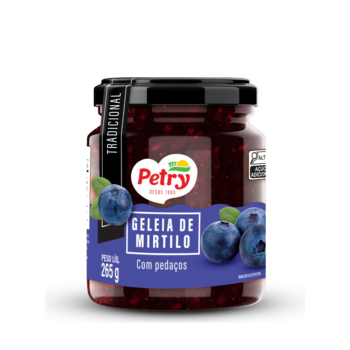 Geleia De Mirtilo Com Pedacos  265G
