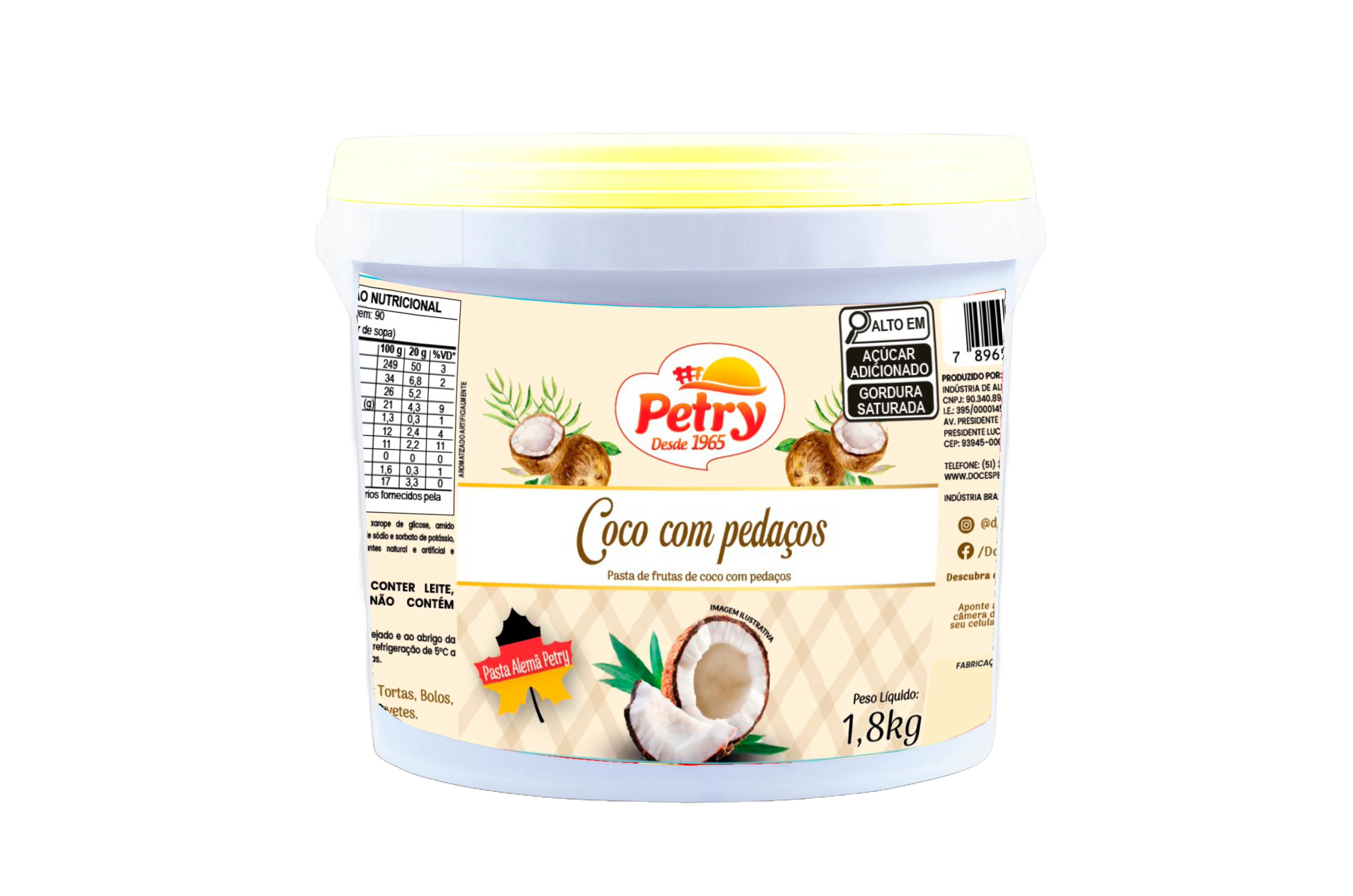 Pasta De Coco 1,8 Kg