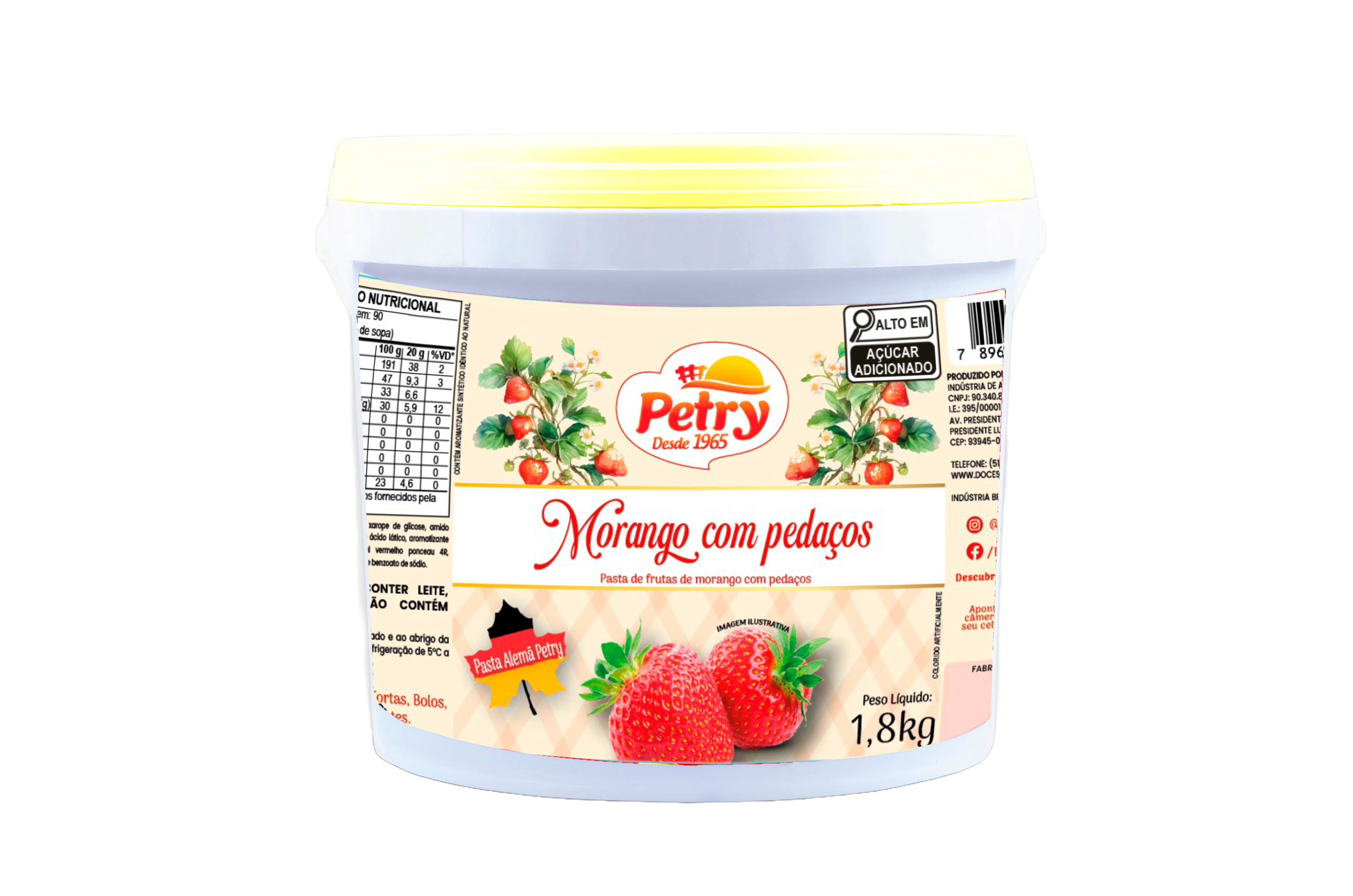 Pasta De Morango  - 1,8 Kg