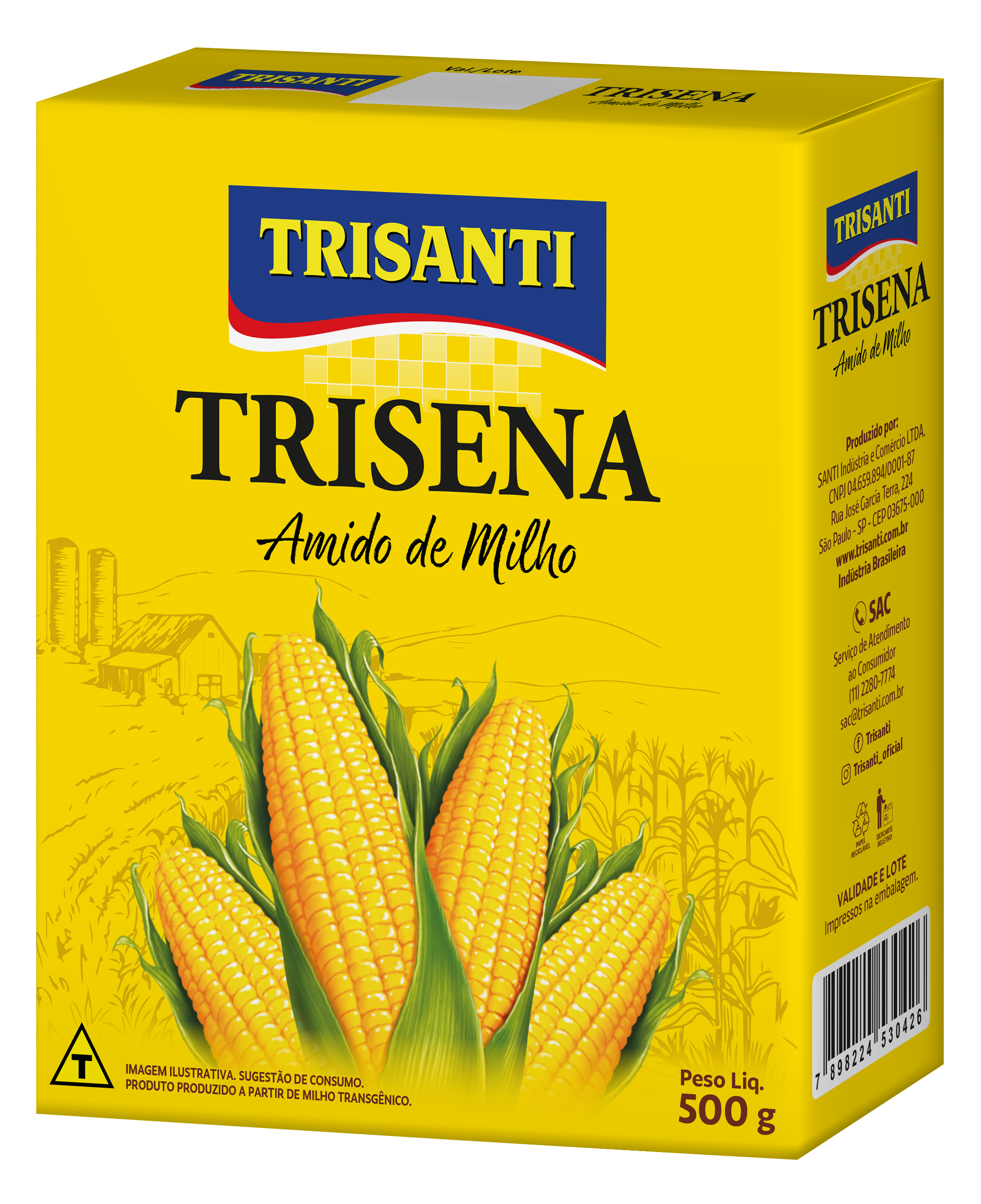 ALMIDÓN DE MAÍZ TRISANTI 500G