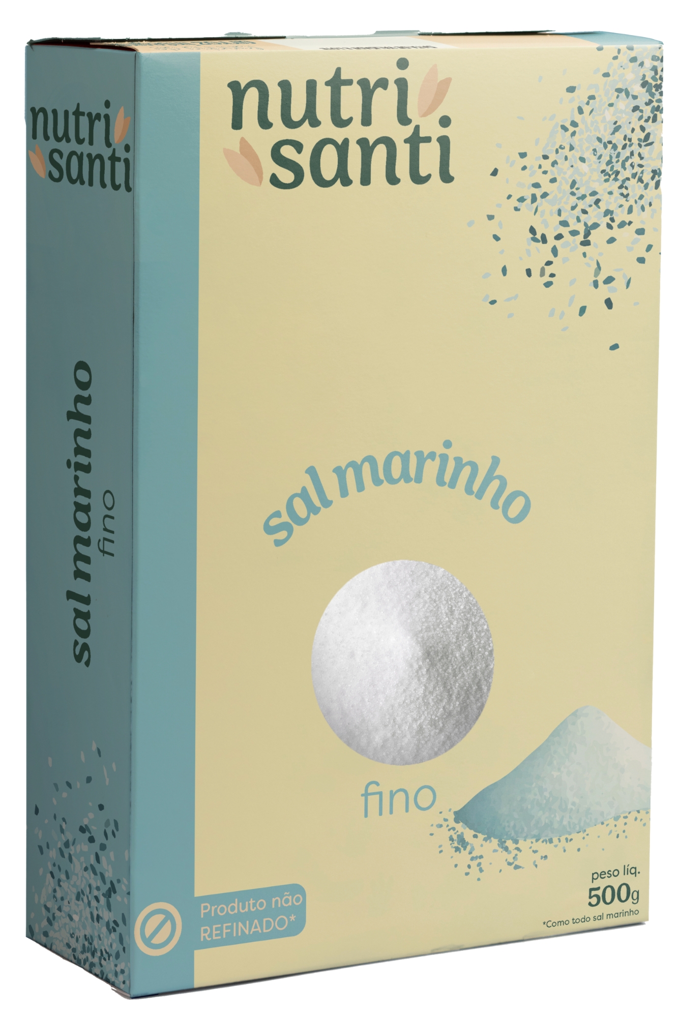 Sal Marinho Fino Trisanti 500g