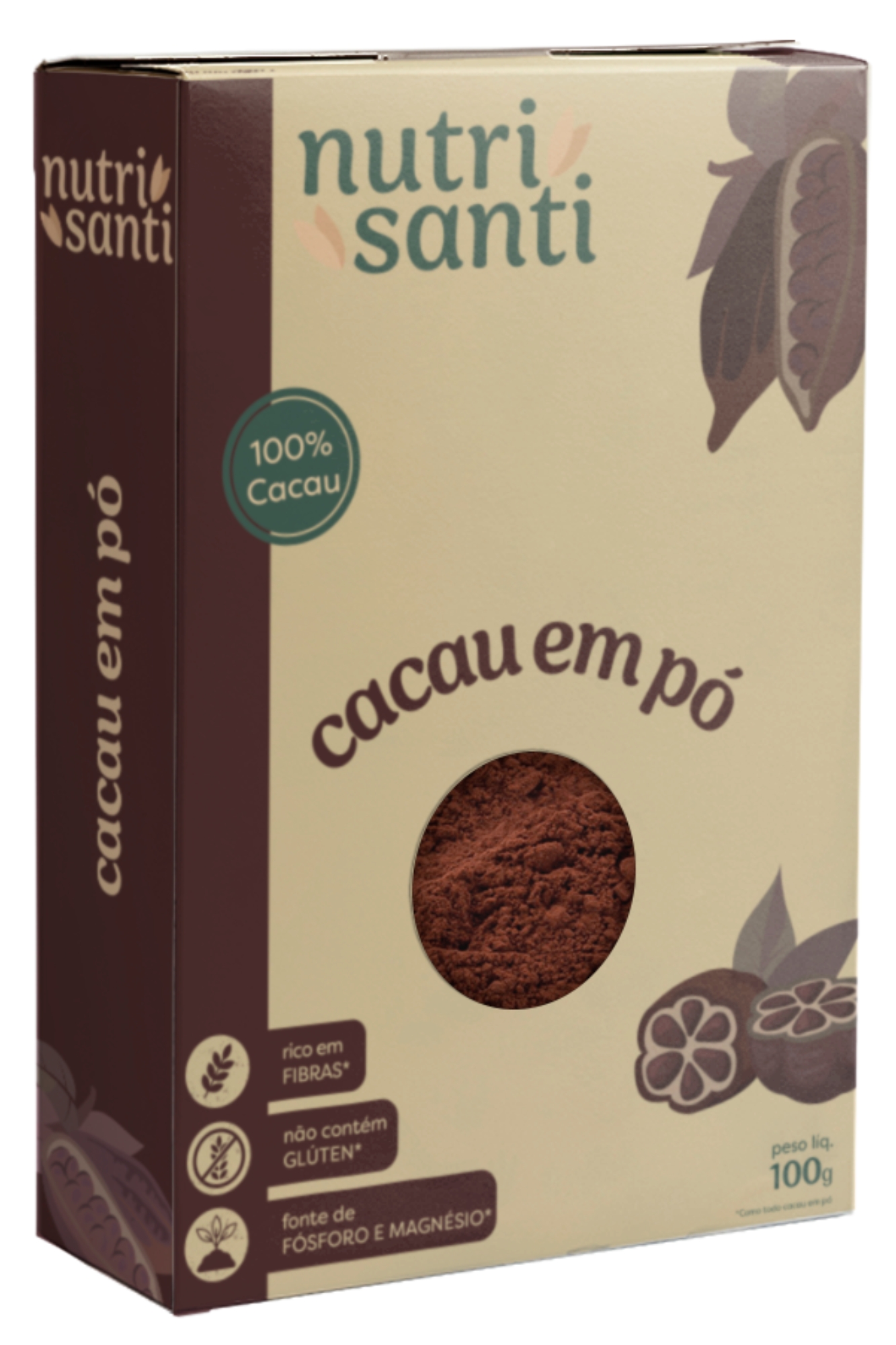 CACAO EN POLVO TRISANTI 100G