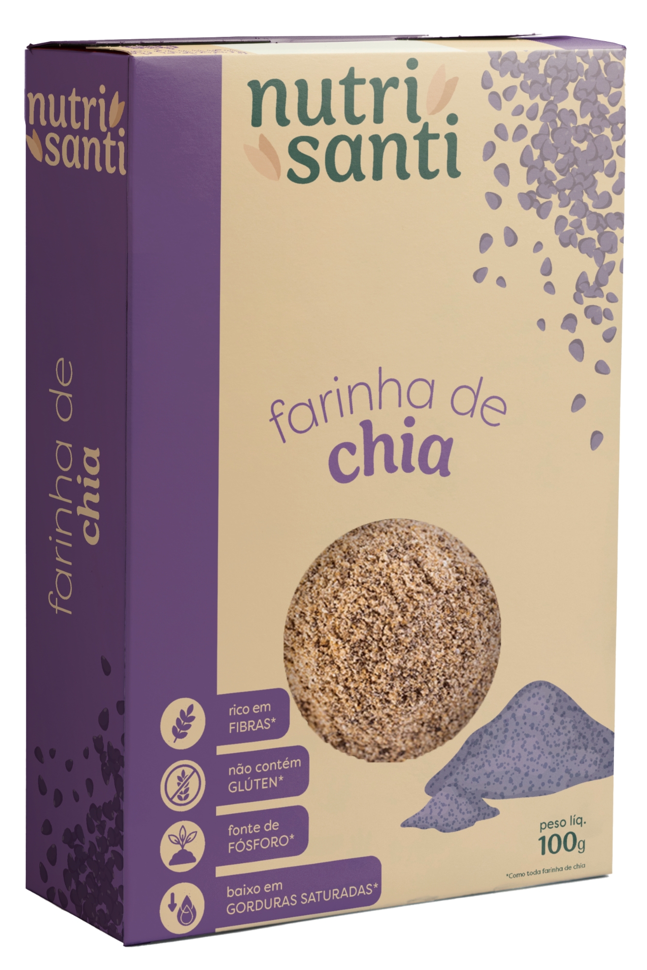 HARINA DE CHÍA TRISANTI 100G