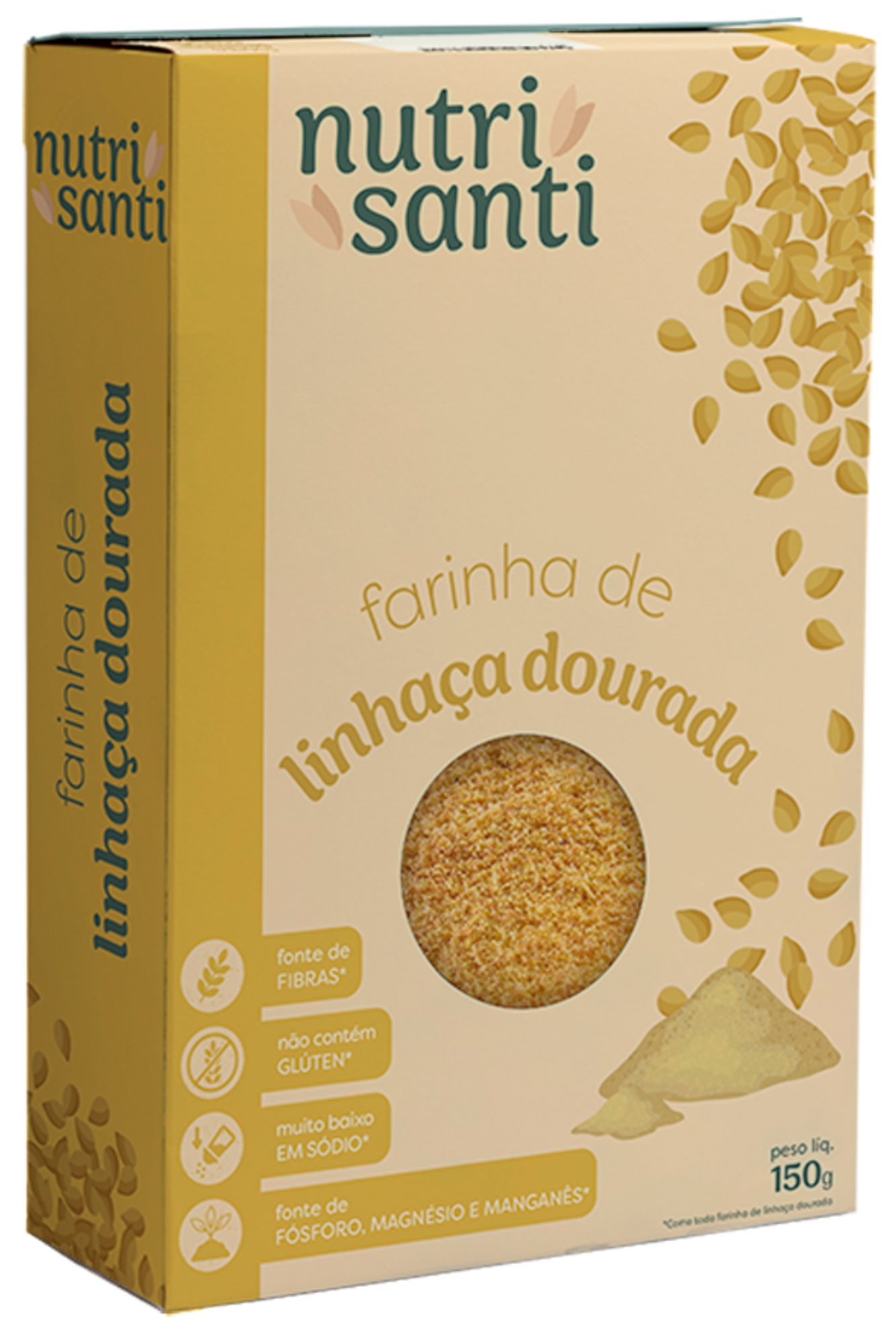 HARINA DE LINAZA DORADA TRISANTI 150G