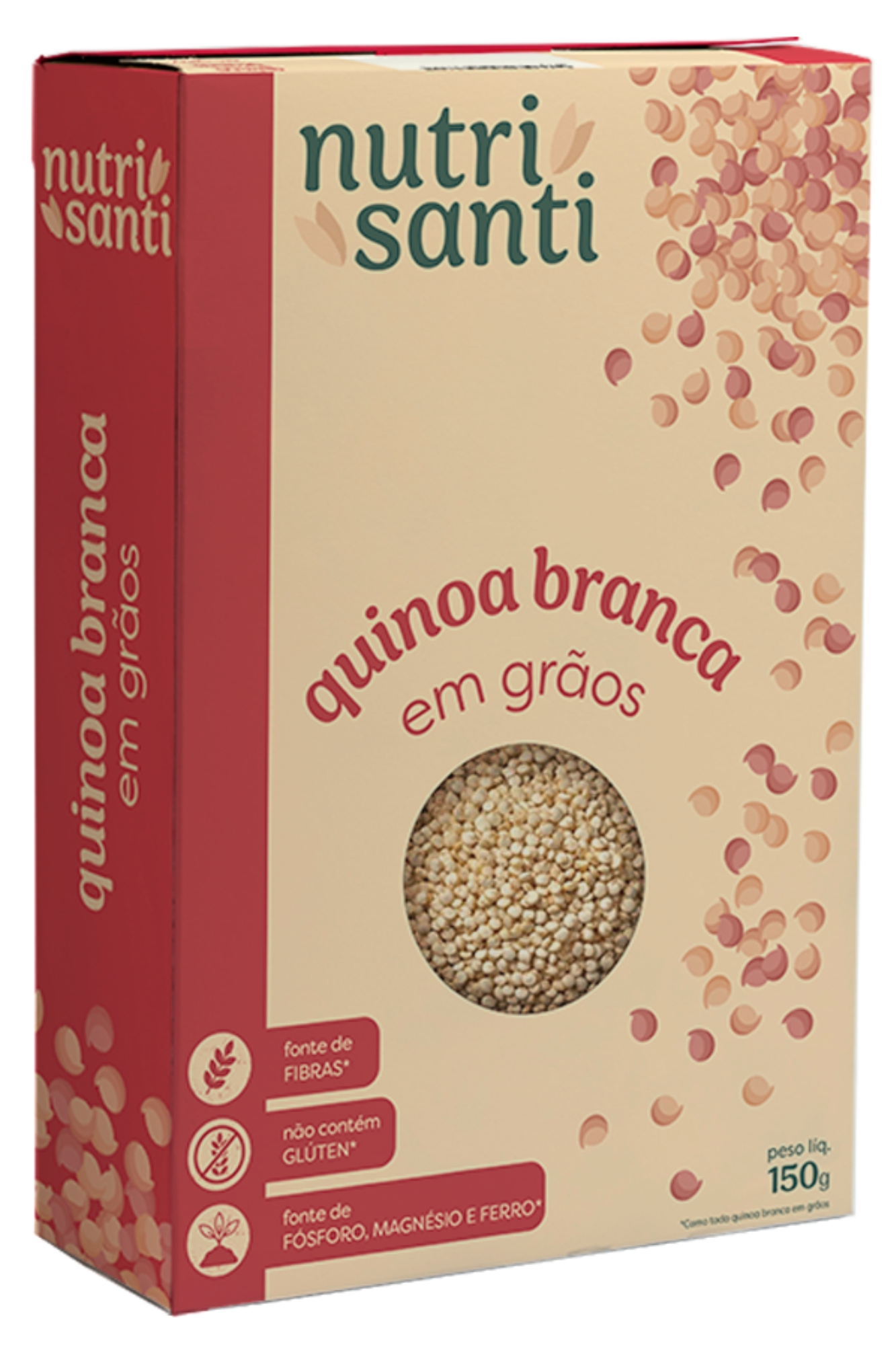 Quinoa Branca em Grãos Trisanti 150g