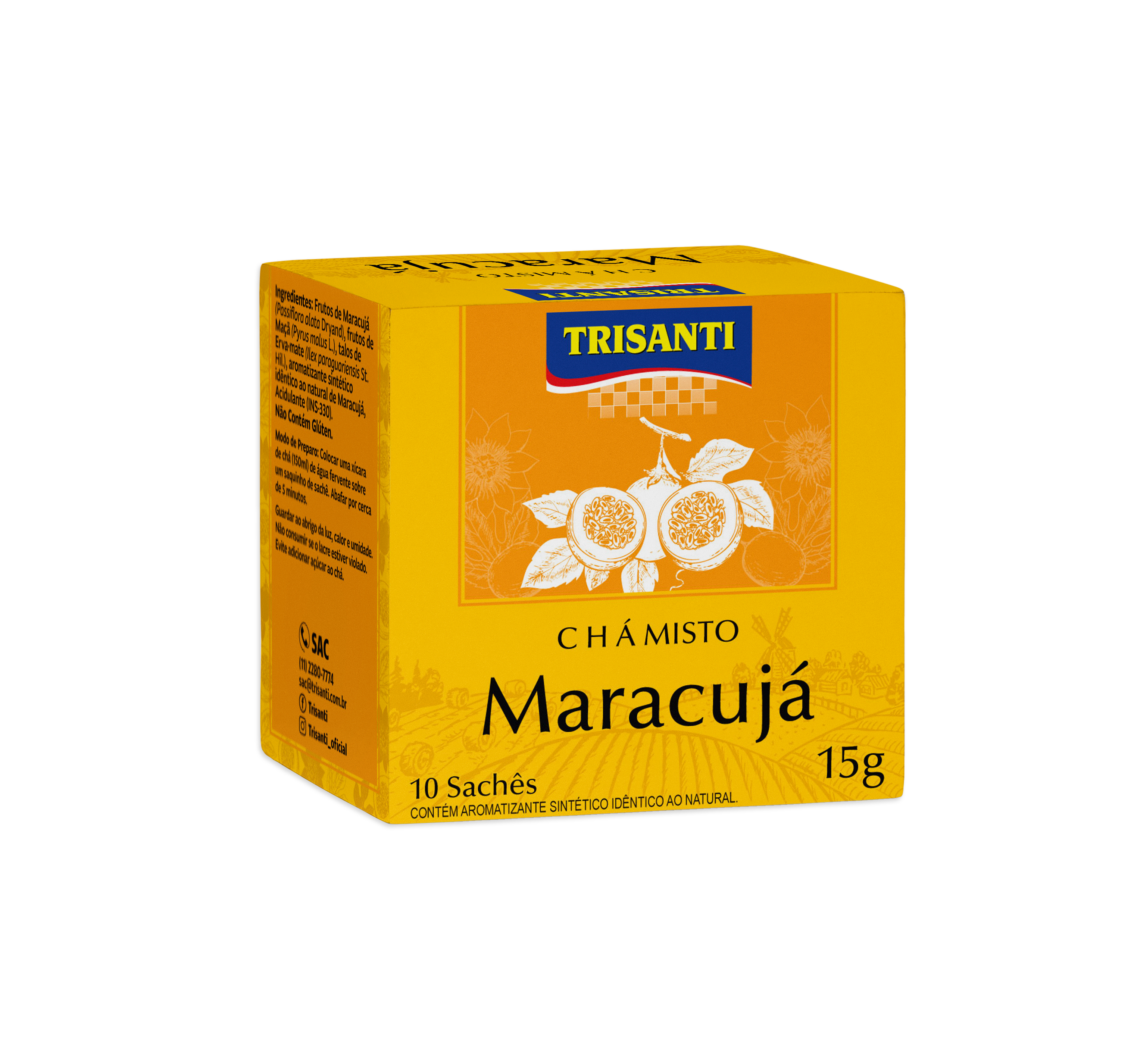 Passion Fruit Blend Tea Trisanti 15g