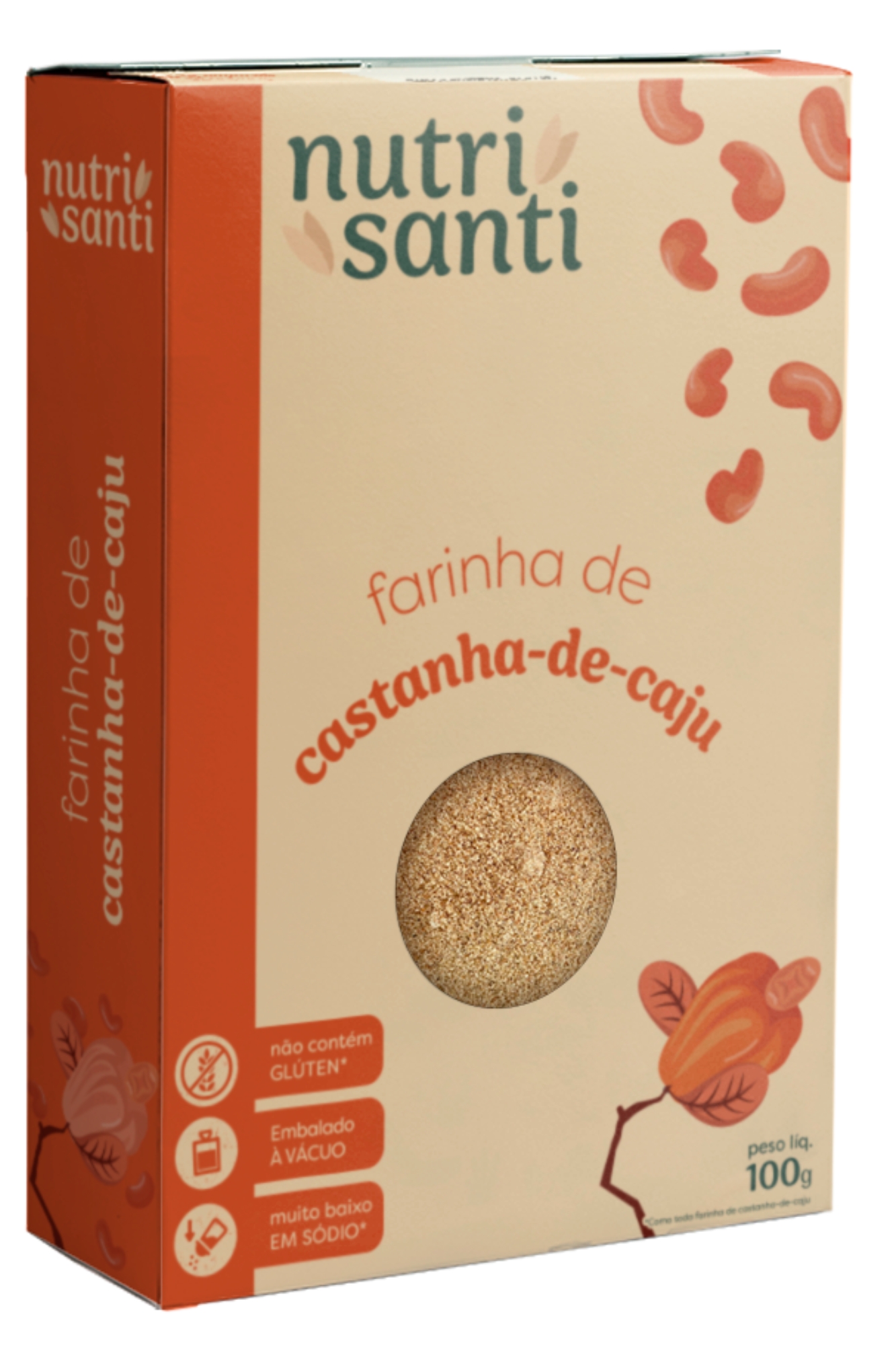 HARINA DE CASTAÑA DE CAJÚ TRISANTI 100G
