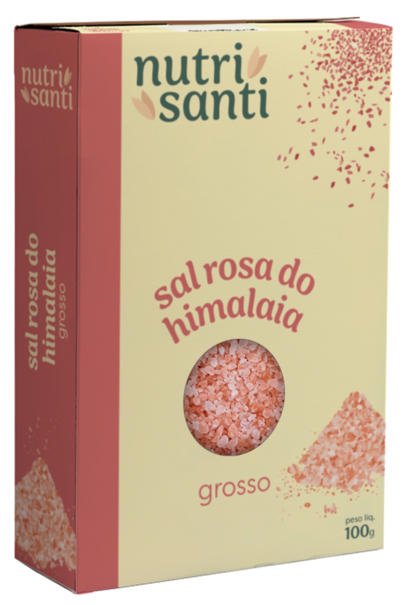 Sal Rosa do Himalaia Grosso Trisanti 100g