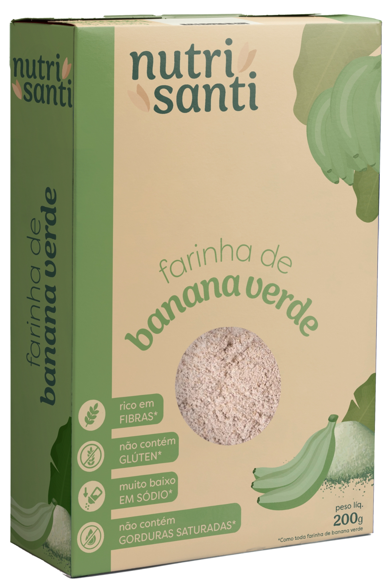 HARINA DE BANANA VERDE TRISANTI 200G