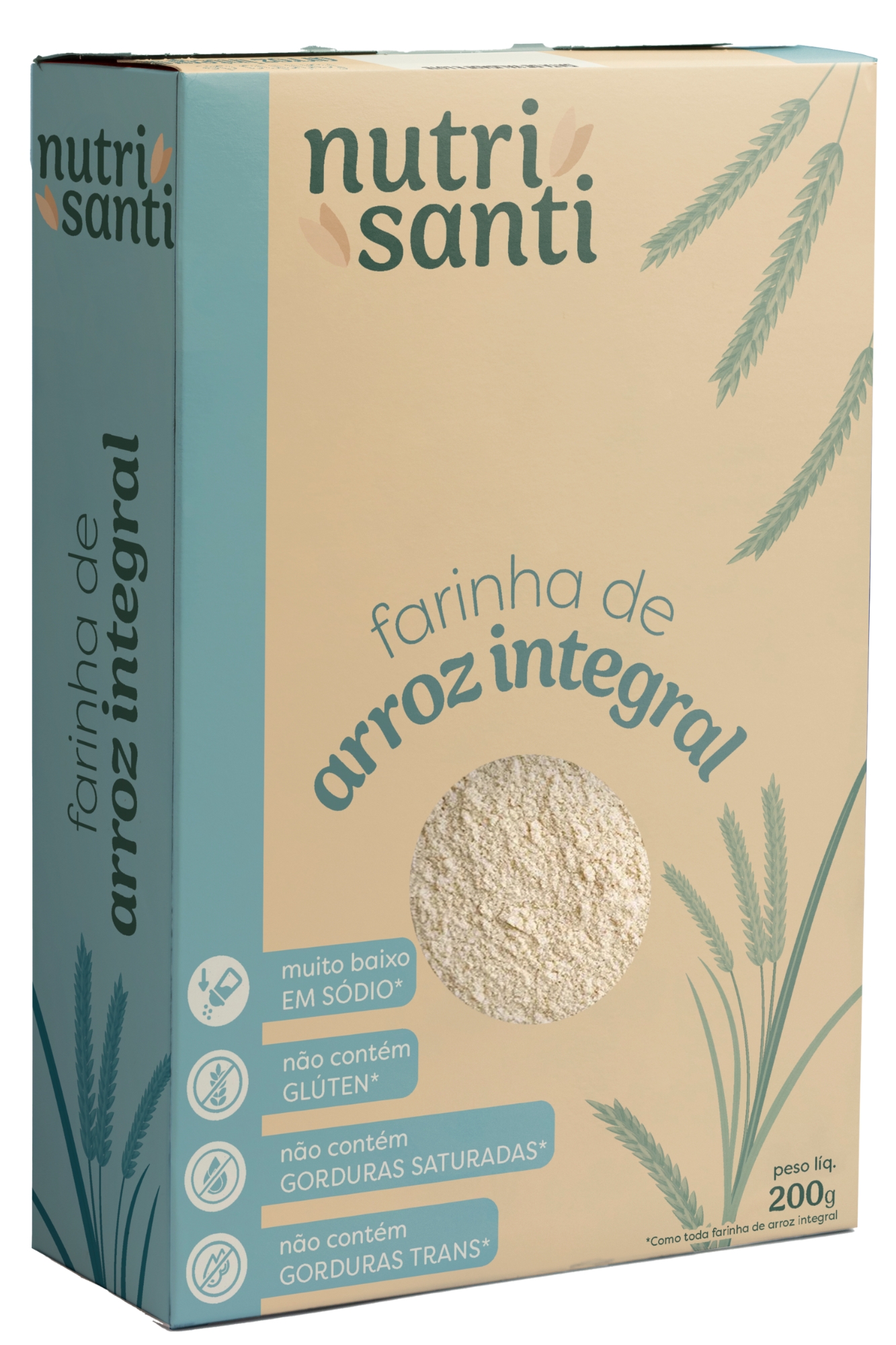 HARINA DE ARROZ INTEGRAL TRISANTI 200G