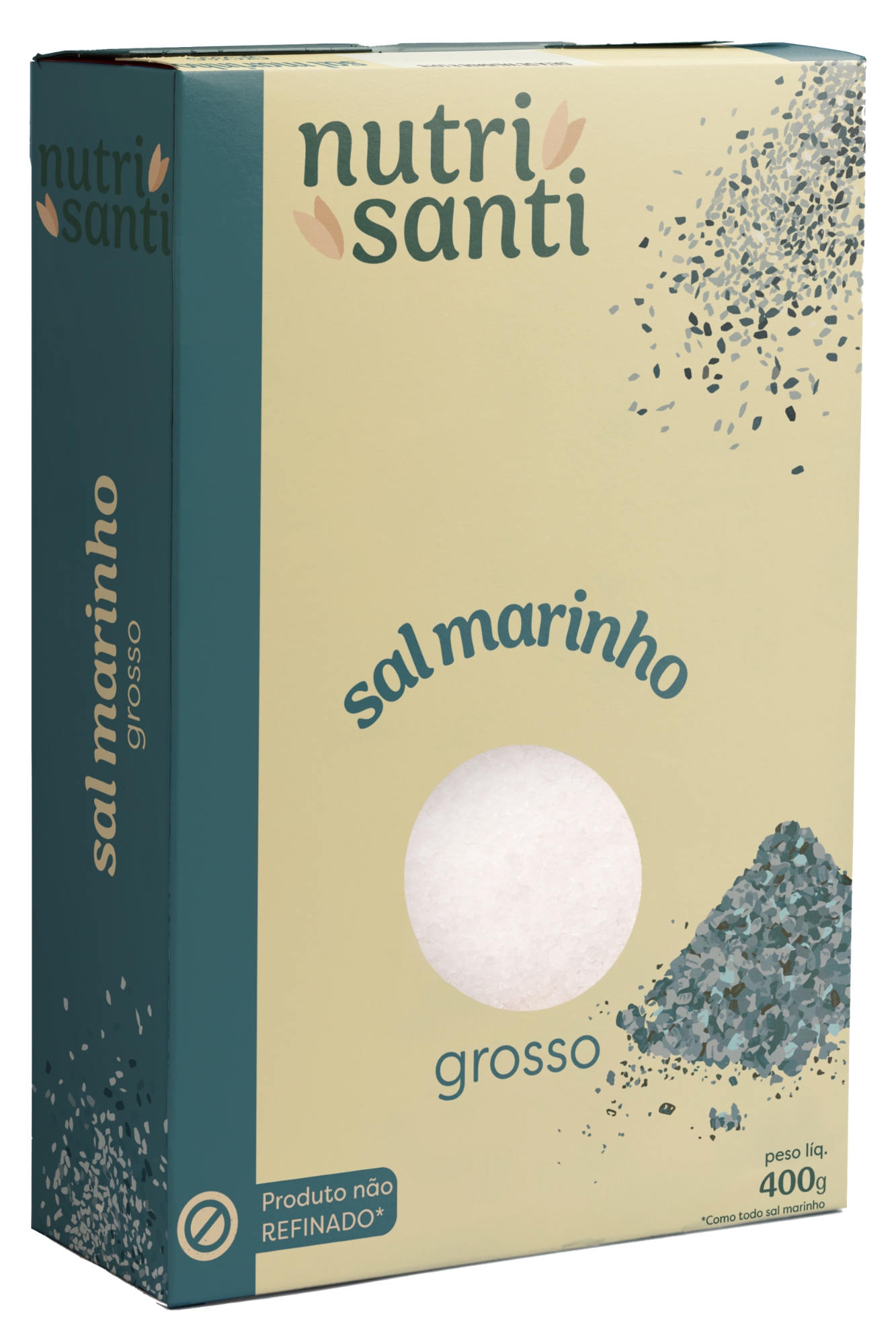 Sal Marinho Grosso Trisanti 400g