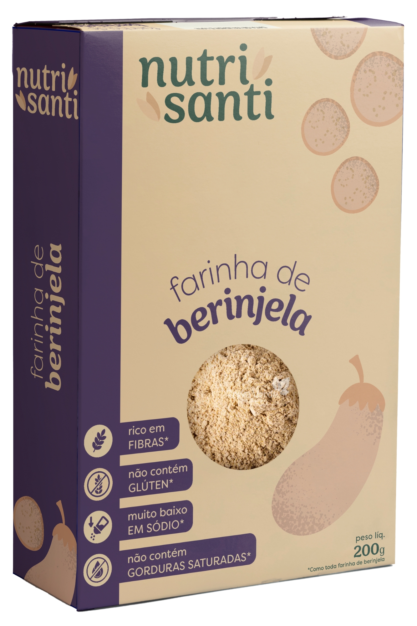 HARINA DE BERENJENA TRISANTI 200G