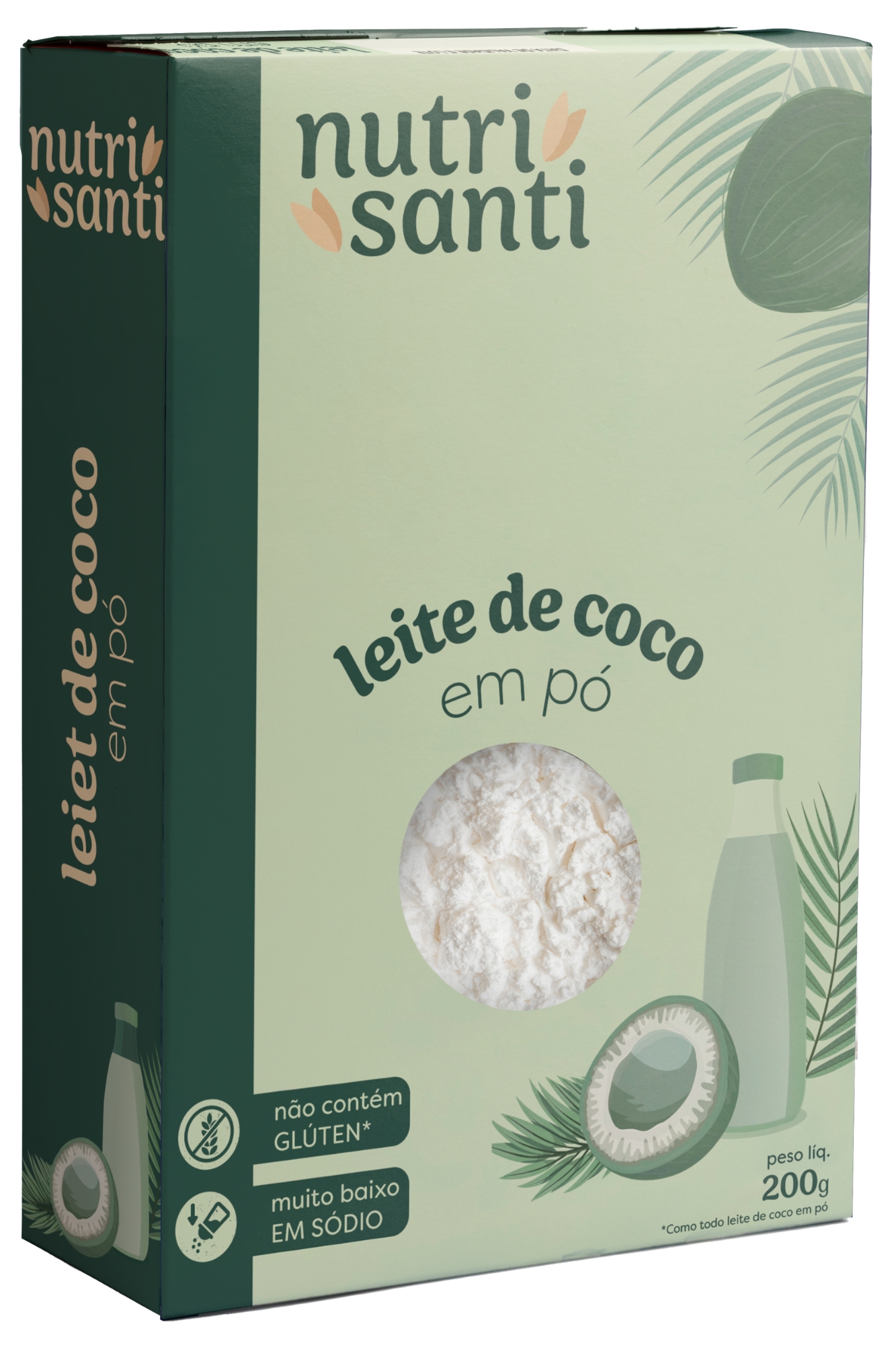 Leite de Coco em Pó Trisanti 200g