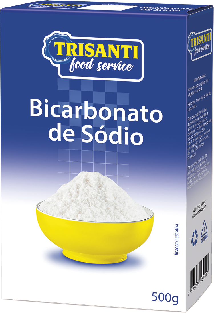 BICARBONATO DE SODIO TRISANTI (FOOD SERVICE - USO PROFESIONAL) 500G