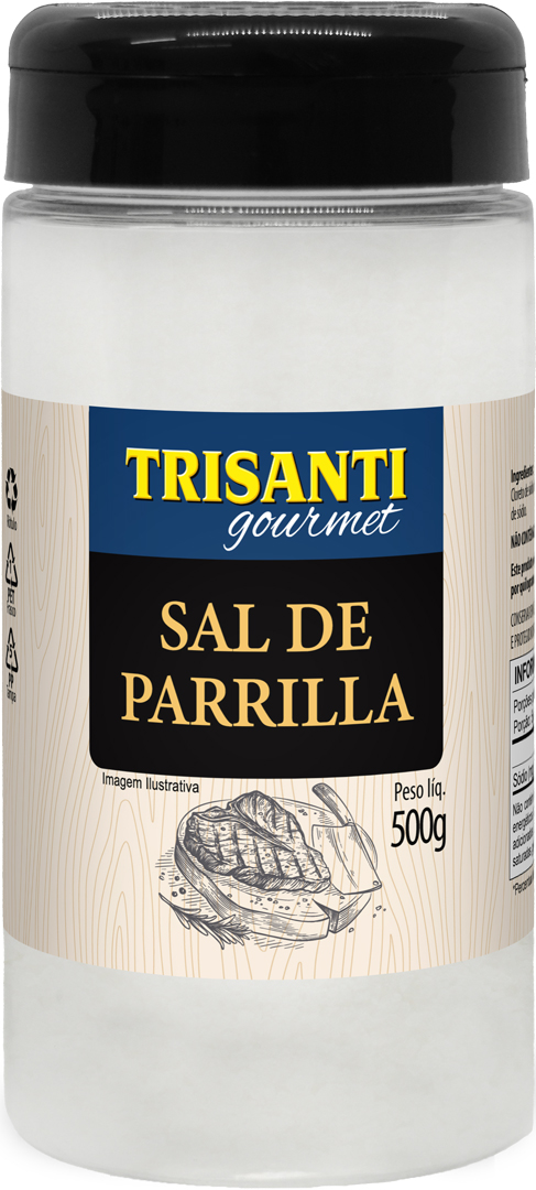 Sal de Parrilla Trisanti 500g