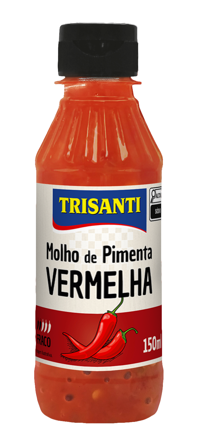 SALSA DE AJÍ ROJO TRISANTI 150ML