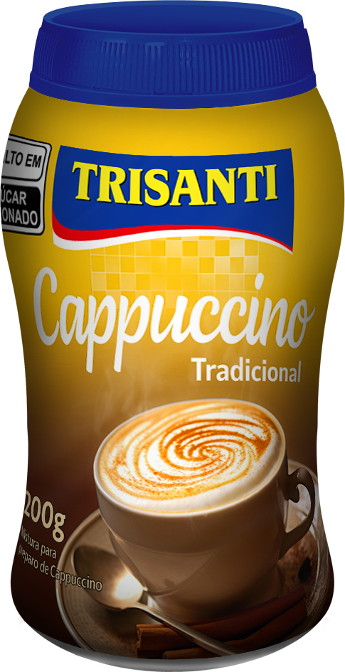 Cappuccino Tradicional Trisanti 200g (Shrink 4 unidades | 02x04)