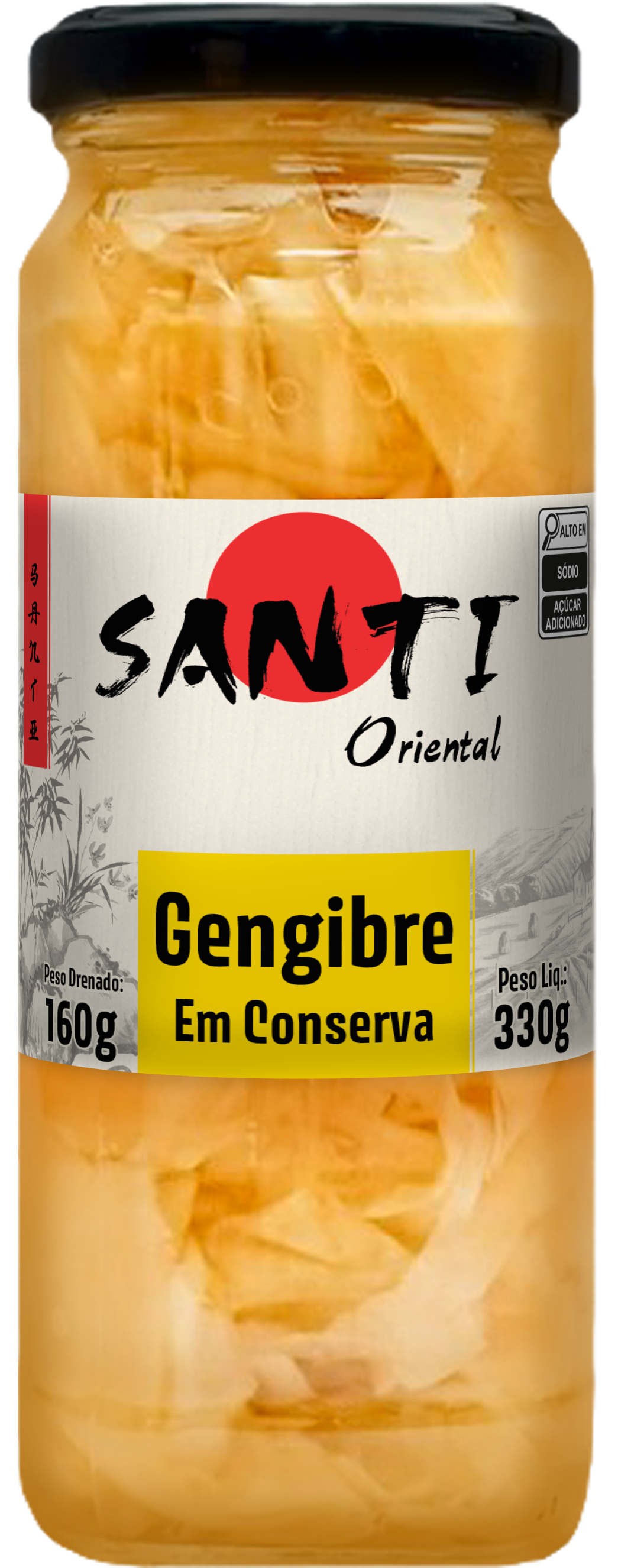 JENGIBRE EN CONSERVA TRISANTI 330G