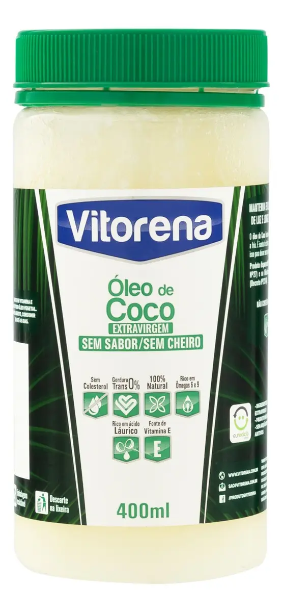 Óleo de Coco ExtraVirgem 24x400 mL