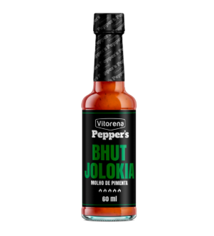 Molho de Pimenta Bhut Jolokia 12x60mL