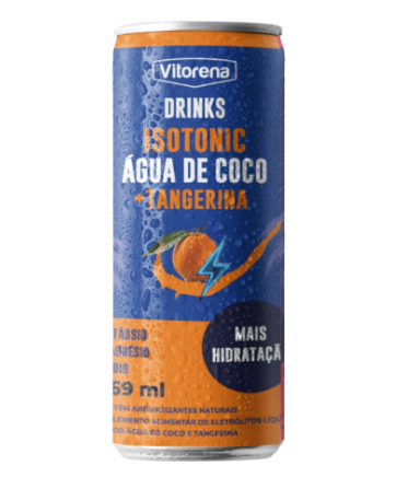 Água de Coco Isotonic Tangerina  Drinks 6x269 mL