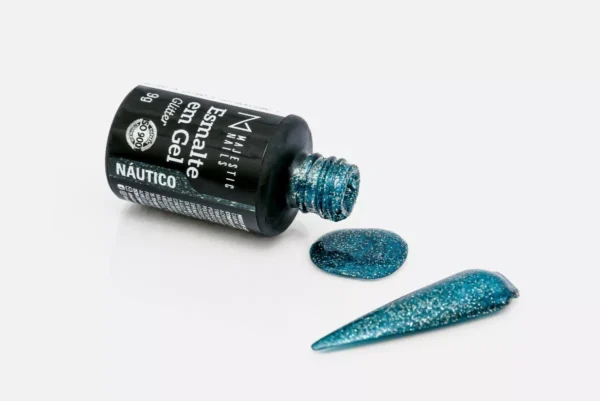 Esmalte Em Gel Glitter Náutico 9g - Majestic Nails